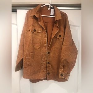 Burnt Orange Light Jacket